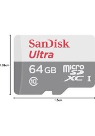 Resim Daders Home Ultra SDSQUNR-064G-GN3MN 10 Uhs-I 64 GB Micro Sd Kart 