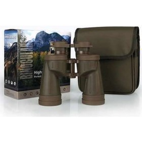 Resim Military 10x50telemetreli Su Geçirmez Bak-4 Porro Prizma Dürbün Açık Sarı 