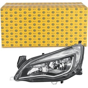 Resim Hella Far Sol Opel Astra Sport, Sxı, Srı,12v,ff,sol,sıyah,krom 
