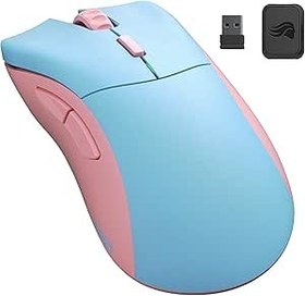 Resim Glorious Model D Pro Skyline Kablosuz Pembe/Mavi Gaming Mouse 