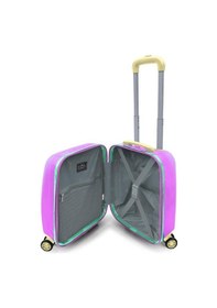 Resim Coral High Renkli Çizgili Mini Kabin Boy Valiz 40cm 16786 Çok Renkli 