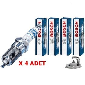 Resim Otobalcı Skoda Fabia 1.4 Tsı Rs İridyum Buji Ateşleme Bujisi Takımı 2011-- 