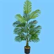 Resim XXL Büyük Premium Yapay Palmiye Çalı - Gerçekçi Tropikal Yağmur Ormanı Yeşillikleri İç/Dış Dekorasyon için, Bakımı Gerektirmez, Ev, Ofis, Bahçe, Avlu, Düğünler ve Tatiller için Mükemmel | Şükran Günü, Anneler Günü, Noel, Sevgililer Günü için İdeal | Dekoratif Saksılar, İç/Dış Dekorasyon Dahil | Zarif Ev Aksesuarı | Dayanıklı Plastik Yapraklar, Büyük Yapay Bitkiler 