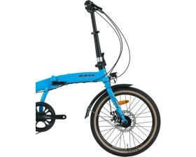 Resim Bisan Fx 3600 Acera 9 Vites Katlanır Bisiklet Mavi Siyah 