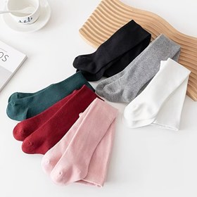 Resim 4'lü Paket Kızlar İçin Yumuşak Esnek Tüm Bir Arada Tayt ve Ayakkabılar - Pastel Pembe, Beyaz Gri Lacivert Şarap Rengi Elastik Dar Oturan Zıbın Bebekler Ve Toddlers Ile Her Mevsim Kapalı Çalışma Dış Giyim Kolay Bez Değişimi (Katmanlama Gibisi) Elde Ya Da Kuru Temizlemecede, Đok Renk Seçenegi, Her Gunlu Aktiviteler ICIN Rahat VE Esi̇li̇r Genç Kız Ćocukları ÍçíN Ideali̇ Tạy, ́Tạylar ، 