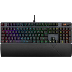 Resim Asus ROG Strix Scope II RX TR Q Red Switch RGB Kablolu Oyuncu Klavyesi Asus