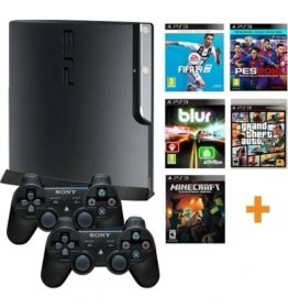 Resim Sony Playstatıon 3 Slım 320 GB Teşhir Ürün 35 Adet Dıgıtal Oyun 