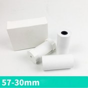 Resim C3 Pro Baskı Kamerası İçin 57 MM x30 MM Rulo Doğrudan Termal Kağıt Baskı Kağıdı 