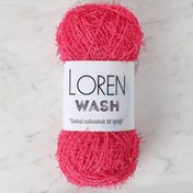 Resim Loren Wash Fuşya El Örgü İpi - R100 - 34024 