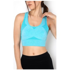 Resim Miofit Seamless Dolgusuz Kadın Spor Sütyeni 001 