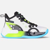 Resim Vicco Gallen Hafif Erkek Çocuk Beyaz/siyah Basketbol Ayakkabısı Beyaz - Siyah 