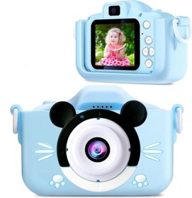 Resim YNT İthalat Çocuk Dijital Fotoğraf Makinası 20 Mp Video Kaydedici 2.0 İnç Çift Kameralı 