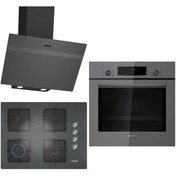 Resim Siemens Gri 3 lü Ankastre Set 181 ( HB012FBH1T - EO7C9PO12O - LC64KPJ70T ) 