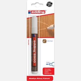 Resim Edding Mobilya Rötuş Kalemi Venge Edding 8900 Tekli Blister 