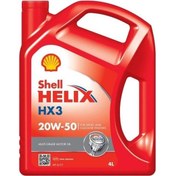 Resim Shell Helix Hx3 20W-50 Motor Yağı 4 L 