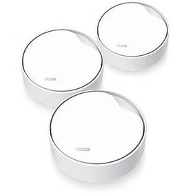 Resim TP-Link Deco X50-PoE 3000 Mbps Ev Wi-Fi 6 Sistemi (3-Pack) 