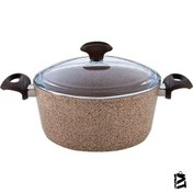 Resim Falez Creamy Granit 28 Cm Derin Tencere 