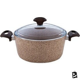 Resim Falez Creamy Granit 28 Cm Derin Tencere 