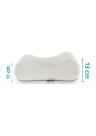 Resim Rudu Japon Yastık Kılıfı Çift Taraflı Visco Visko 51x41x13-11cm Beyaz 