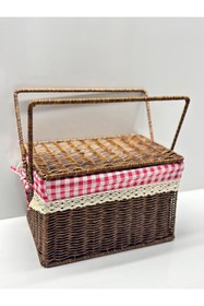 Resim Atölye Artı 1 Piknik Sepeti / Rattan Piknik Sepet 