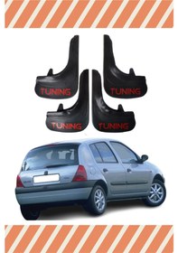 Resim Renault Clio 2 Hb 1998-206 Tunıng Yazılı 4'Lü Tozluk Çamurluk Paç 