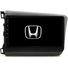 Resim Honda Civic Fb7 Araç Multimedya Android Ekran Carplay Navigasyon Double Teyp 2+32 9" 12-15 Gri Navımex 