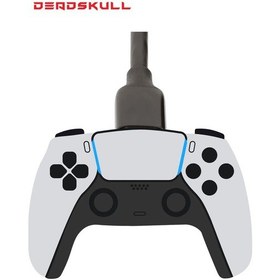 Resim Ps5/ps5 Slim/ps5 Pro Uyumlu 3m Type-c Type-c Joystick Şarj Data Kablosu Siyah 