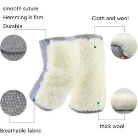 Resim Primepickings Sıcak Ve Kalınlaştırıcı Anti-soğuk Koruyucu Gri M Dişli Dizlik Gri 