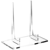 Resim Suntek Tabak Standı, Yemek Kitabı Koleksiyonu İçin Sabit Tutucu 