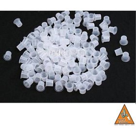 Resim Karışık Dövme Mürekkep Boya Kabı-Pota 250 Adet 