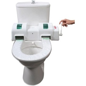 Resim Rulopak Hijyenik Klozet Kapak Sistemi. El Kumandalı. 990335 