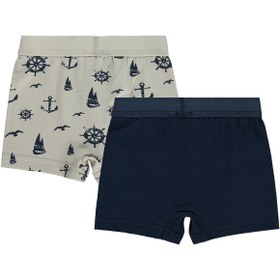 Resim Civil Boys Erkek Çocuk Sailor 2-12 Yaş 2'li Boxer - Standart / 4-5 Yaş 