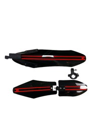 Resim GENELOEM Plastik Ön Arka Bisiklet Çamurluk Seti 24-26 Jant Uyumlu Bisiklet Çamurluğu 