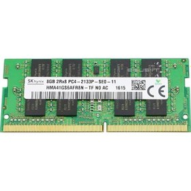 Resim SK Hynix HMA41GS6AFR8N-TF PC4-17000 8 GB DDR4 2133 MHz CL15 Laptop Ram 