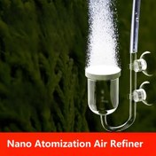 Resim Balık Tankı için Nano Atomizasyon Hava Arıtıcı Oksijen Difüzörü, Sessiz Kabarcık Taşı Aeratör Pompası, Şarj Edilemez, Pil veya Elektronik Bileşen Yok - xuanfengxia 