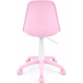 Resim Royalyat Nova Pembe Çalışma Sandalyesi-ergonomik Ofis Koltuğu, Ayarlanabilir Yükseklik, Tekerlekli, Minderli 