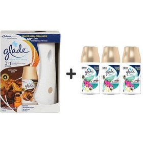 Resim Glade Otomatik Sprey Oryantal Oud + Tropikal Floral Oda Kokusu 4 x 269 ML 