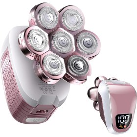 Resim Wyklaus Kadınlar Için Elektrikli Ağrısız Bacak Tıraş Makinesi 