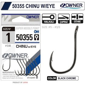 Resim Owner 50355 Chinu W/ Eye Gun Black Iğne (501250832) 