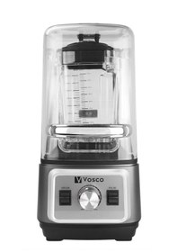 Resim Vosco Profesyonel Blender 1600 W Sessiz Soundproof Kapaklı Blender 