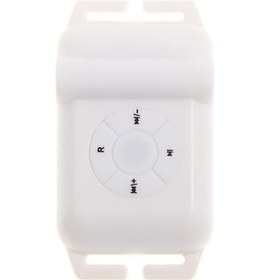 Resim Springsun Ipx8 Su Geçirmez Mp3 Çalar 8gb Yüzme Koşu Dalış Sörf İçin Kulaklıklı Müzik Çalar Beyaz 