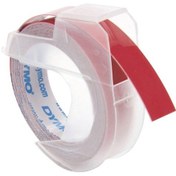 Resim Dymo Kabartma Şerit 9MMx3M Kırmızı S0898150 10 Adet 