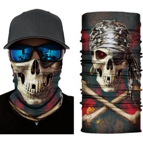 Resim Fırsatkolik Motorcu Boyunluk Baf Buff Bandana 25X48 cm Model 2 