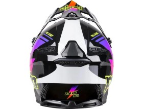 Resim Pull In Master Race Trash Kask Yarış Siyah Mor 