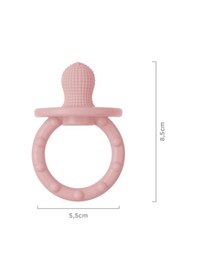 Resim Gumy Silikon Diş Kaşıyıcı Pinky Pink Pinky Pink 