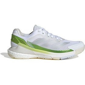 Resim Adidas Crazyquick Boost Padel W Unisex Tenis Ayakkabısı Jp7228 Beyaz Beyaz 