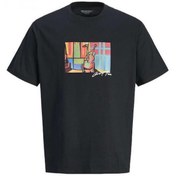Resim Jack&Jones Jormanchester Cubism Erkek T-shirt 12273378 12273378 