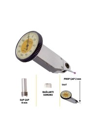 Resim Fett 0,5mm Asimeto Dikey Temel Salgı Komparatör Saati As-502054 