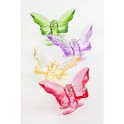 Resim Ronanna Kelebek Renkli Mandal Toka 8 cm 