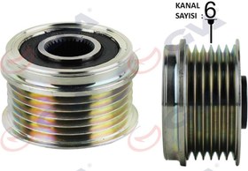Resim Alternatör Kasnağı Astra H-Combo C-Corsa C-D-Merıva 1.3 Cdtı-Doblo-Grande Punto-Lınea 1.3 Mtj 